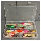 Assorted Salmon Plugs in Case