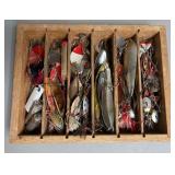 Assorted Lucky Strike Spoons and Lures