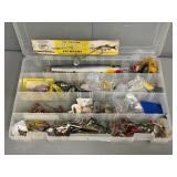 Assorted Arbogast Lures in Case