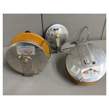 Three Australian Alvey Sea Fishing Reels
