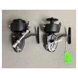 Two Garcia Mitchell 300 Spinning Reels, 1950s