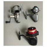 Three Spinning Reels