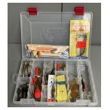 Assorted Jensen Lures in Case