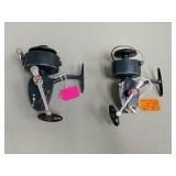 Two Garcia Mitchell Spinning Reels, 1960s