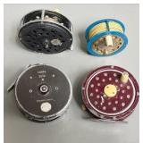 Four Fly Fishing Reels