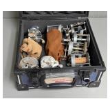 Assorted Pflueger Baitcast Reels in Case