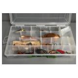 Assorted Royal Spinners and Lures in Case