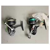 Pair of Rare Garcia Mitchell 308A Spinning Reels
