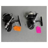 Two Garcia Mitchell Spinning Reels