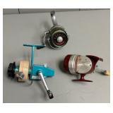 Three Fishing Reels