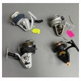 Four Spinning Reels