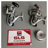 Two D.A.M. Spinning Reels