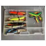 Assorted Rapala Jointed Lures in Case