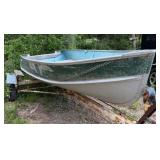 12ft Viking Aluminum Fishing Boat