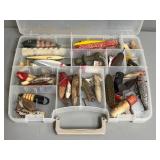 Collected Folk Art Lures in Case