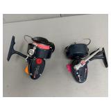 Two Garcia Mitchell Spinning Reels