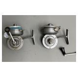 Pair of LUXOR Pezon & Michel Spinning Reels