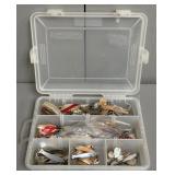 Assorted Small Pearl Lures in Case