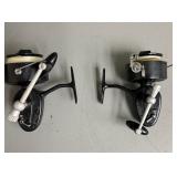 Two Garcia Mitchell Spinning Reels, 1960s