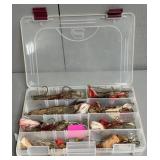 Assorted W.T.J. Lowe Metal Spinners and Lures