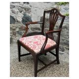 Hepplewhite Style Mahogany Armchair