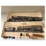 Box of Assorted Train Memorabilia