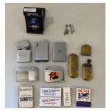 Assorted Lighters and Matches