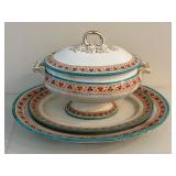 G.L. Ashworth & Bros. Soup Tureen + Platters