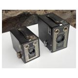 Two Canadian Kodak Brownie Cameras