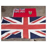 Two Vintage Flags
