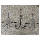 Decorative Metal Candle Holders