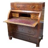 Cylinder Roll Top 19th Century Desk