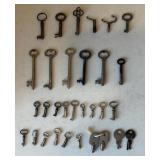 Assorted Skeleton Keys