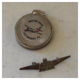 American Airlines Pin, Aviation Sales Lighter