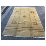 Signed Zari Live Wool Hand Knotted Turkish Rug