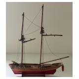 Wooden Scale Model of the Canadienne Ship
