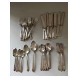 Assorted W.A. Rogers Silver Plate Flatware