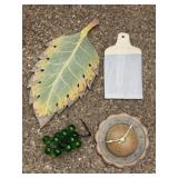 Assorted Decorative and Serving Items