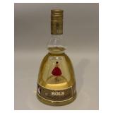 Bols Ballerina Gold Liquor Music Bottle