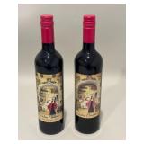 Two 750 mL Bottles of Julia Florista Red Wine