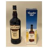 Two Bottles  Canadian Whisky