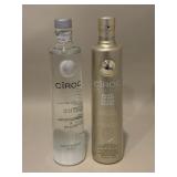 Two 750 mL Bottles of Ciroc