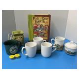 Mugs, Corelle, A Cookï¿½s Journal etc