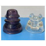 Vintage Whitall Tatum Co, No.1 purple glass