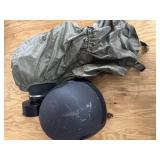 Military helmet And Gas Mask