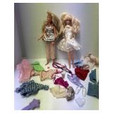 Vintage Barbie and Clothes. Some handmade