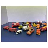 Work Metal and Plastic Toy Trucks