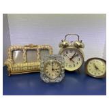 Shannon Quartz Crystal Clock Baby Ben  works