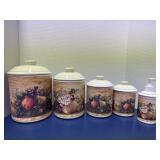 CIC Pamela Gladding Canister Set with Hand Soap