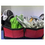 Large Canvas Tote with Thermal Carriers